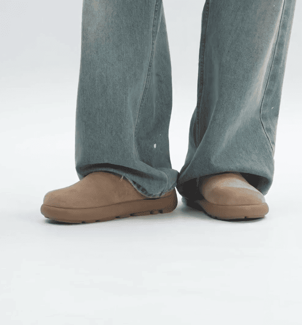 Suede Cloud Mule Slip-Ons