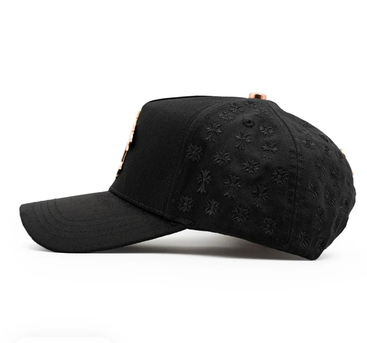 Triple Cross Rhinestone Snapback