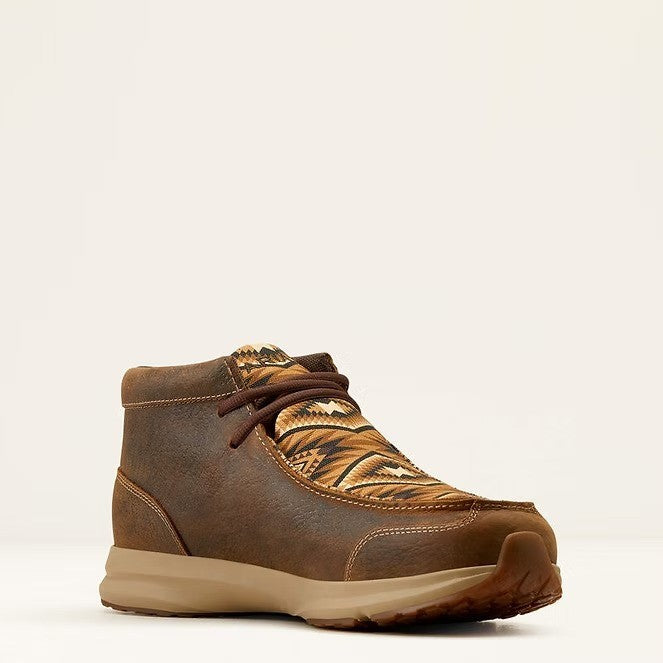 Premium Aztec Embossed Leather Western Casual Boots