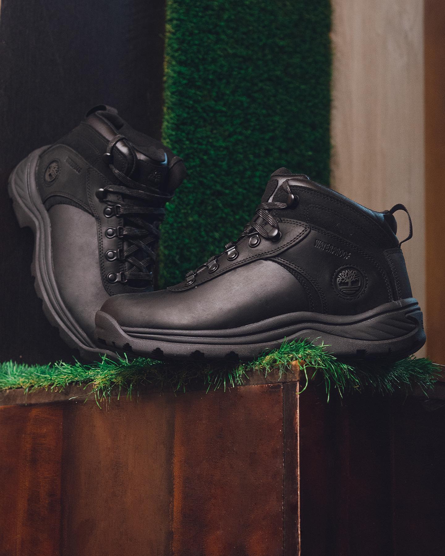 Premium Waterproof Leather All-Terrain Mid Boots
