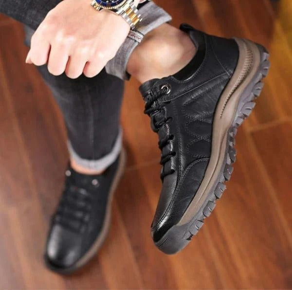 Premium Waterproof Leather All-Terrain Mid Shoes