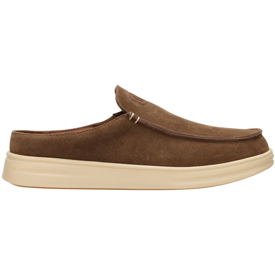 Suede Leather Minimalist Mule