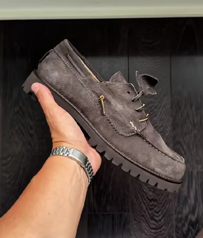 Premium Rugged Suede Comfort Casual Moccasin Shoes