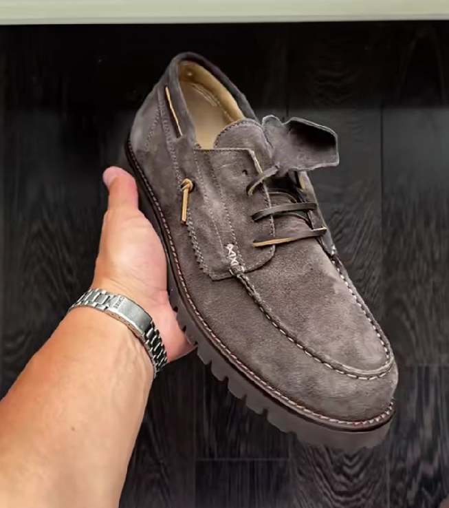 Premium Rugged Suede Comfort Casual Moccasin Shoes