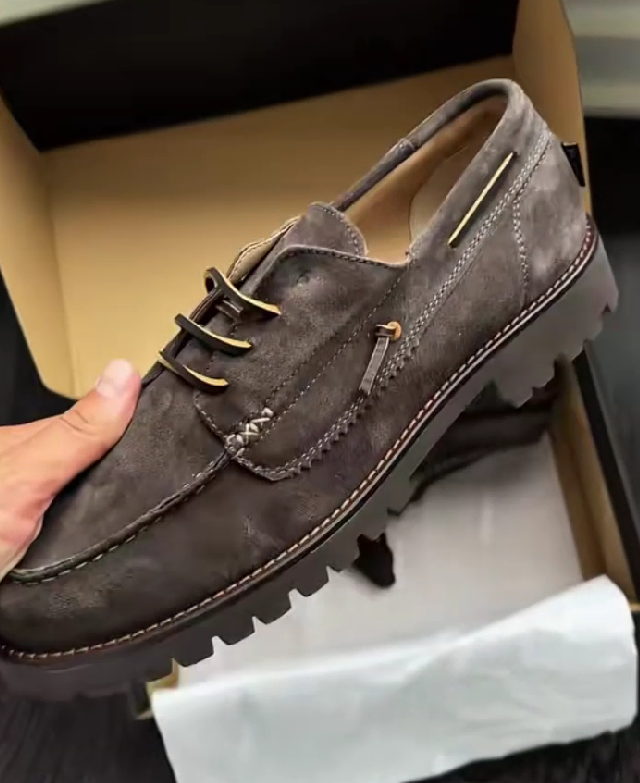 Premium Rugged Suede Comfort Casual Moccasin Shoes