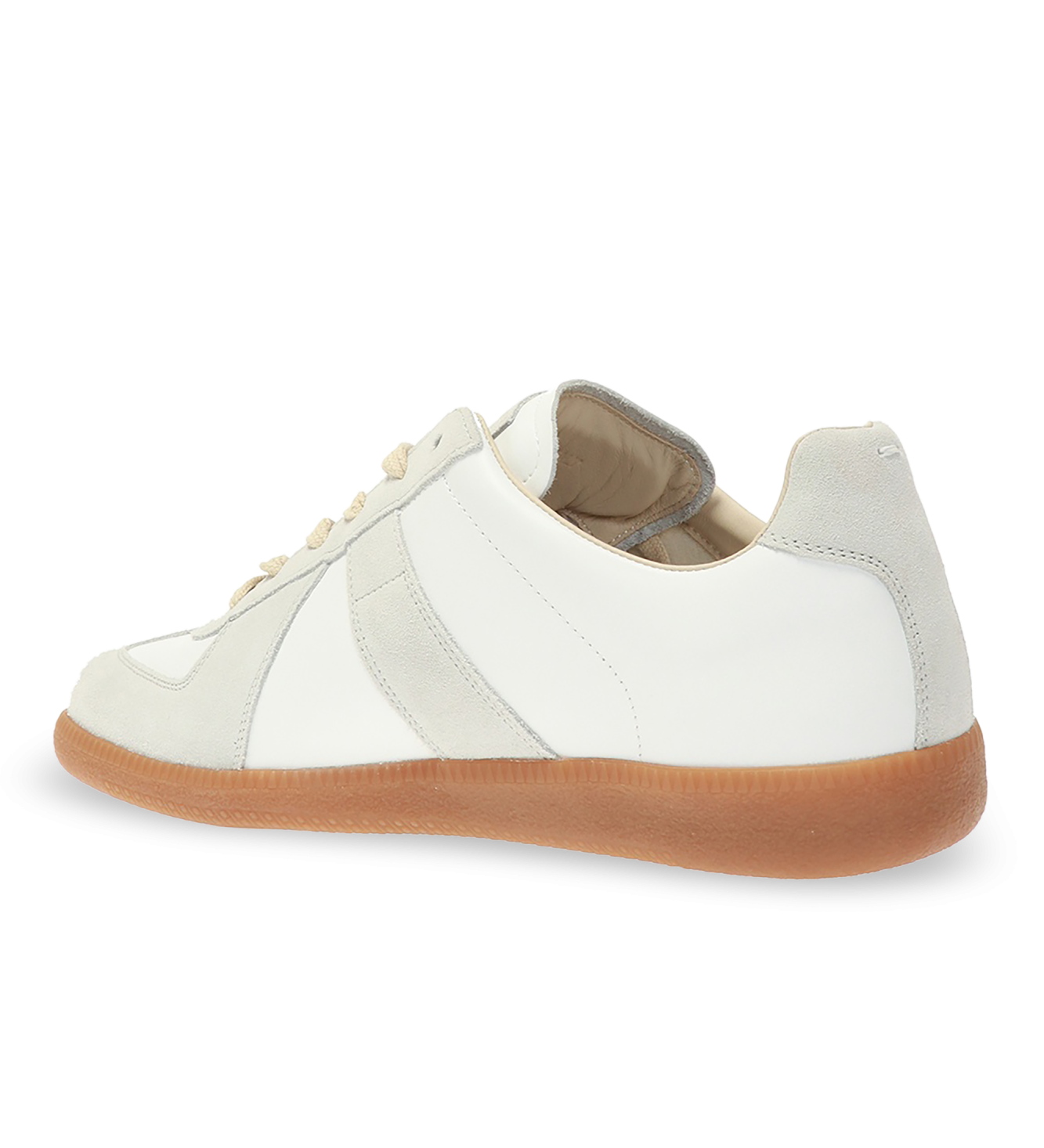 Classic Leather & Suede German Army Trainer Sneakers