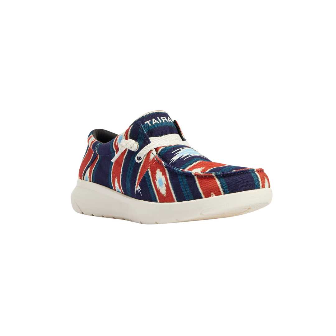 Western Navajo Geometric Pattern Comfort Moc Sneakers
