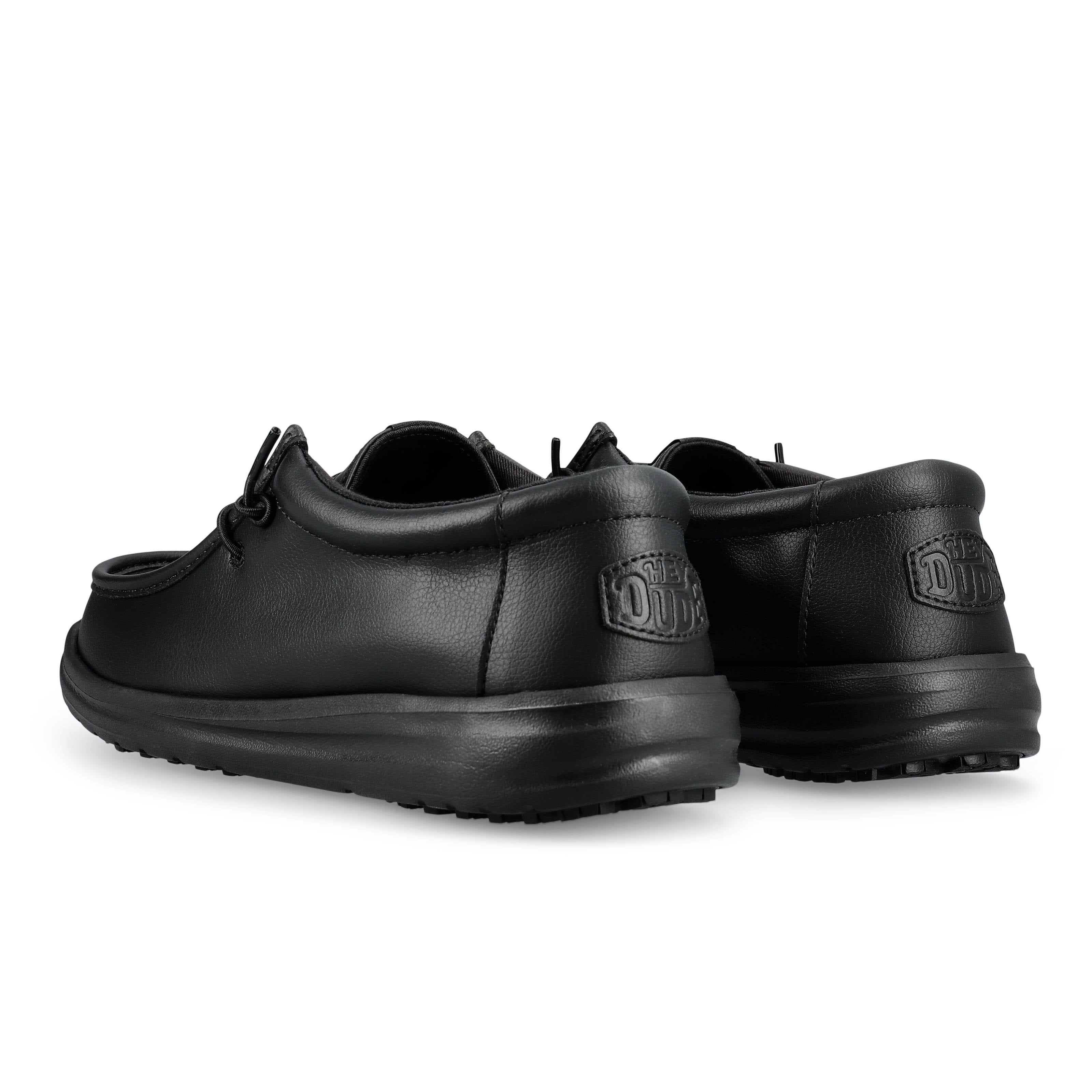 Black Wally Work Shoes