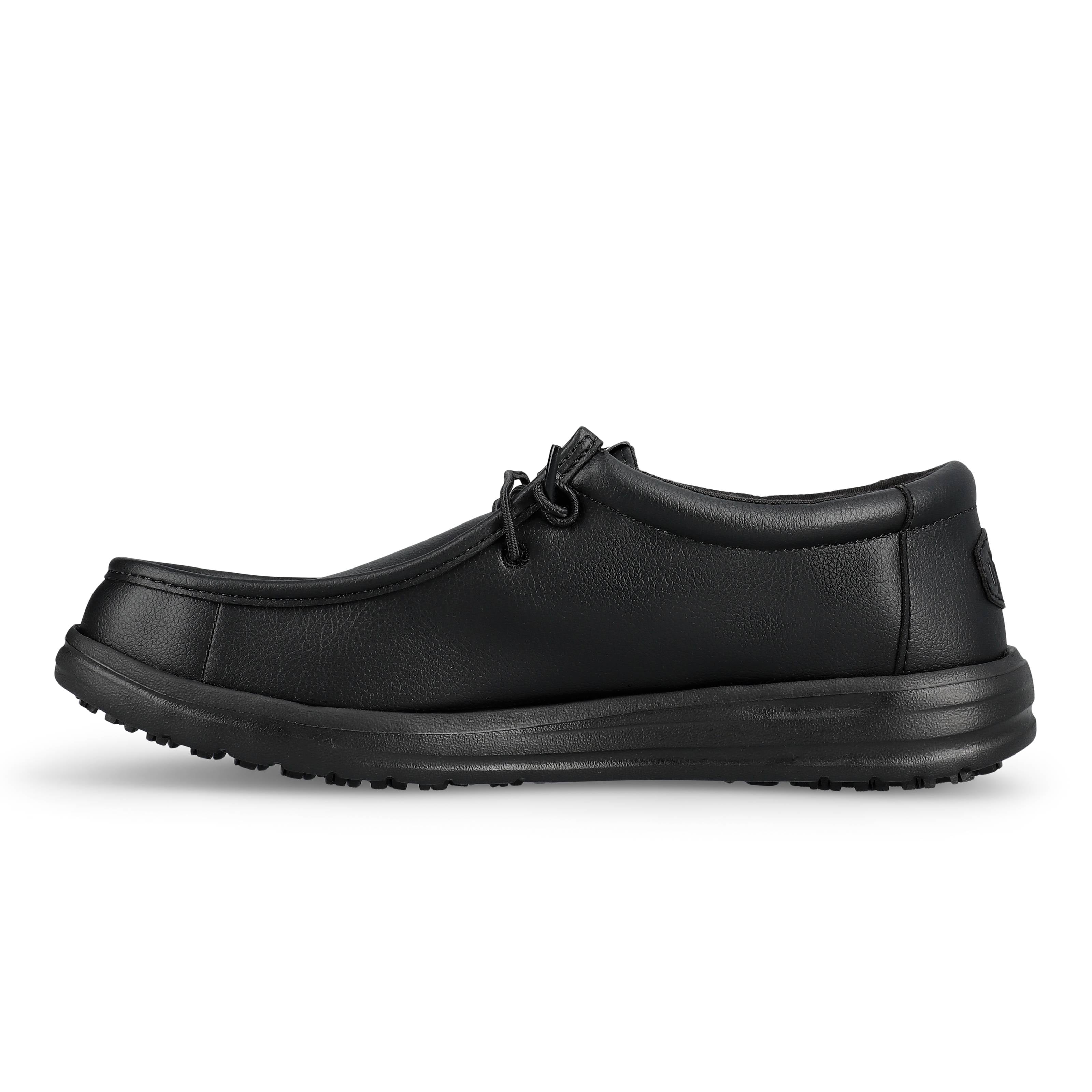 Black Wally Work Shoes