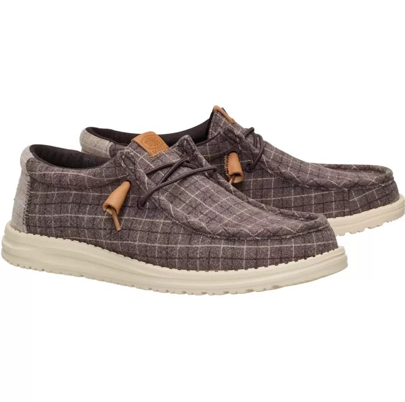 Wally Plaid Corduroy Casual Shoes