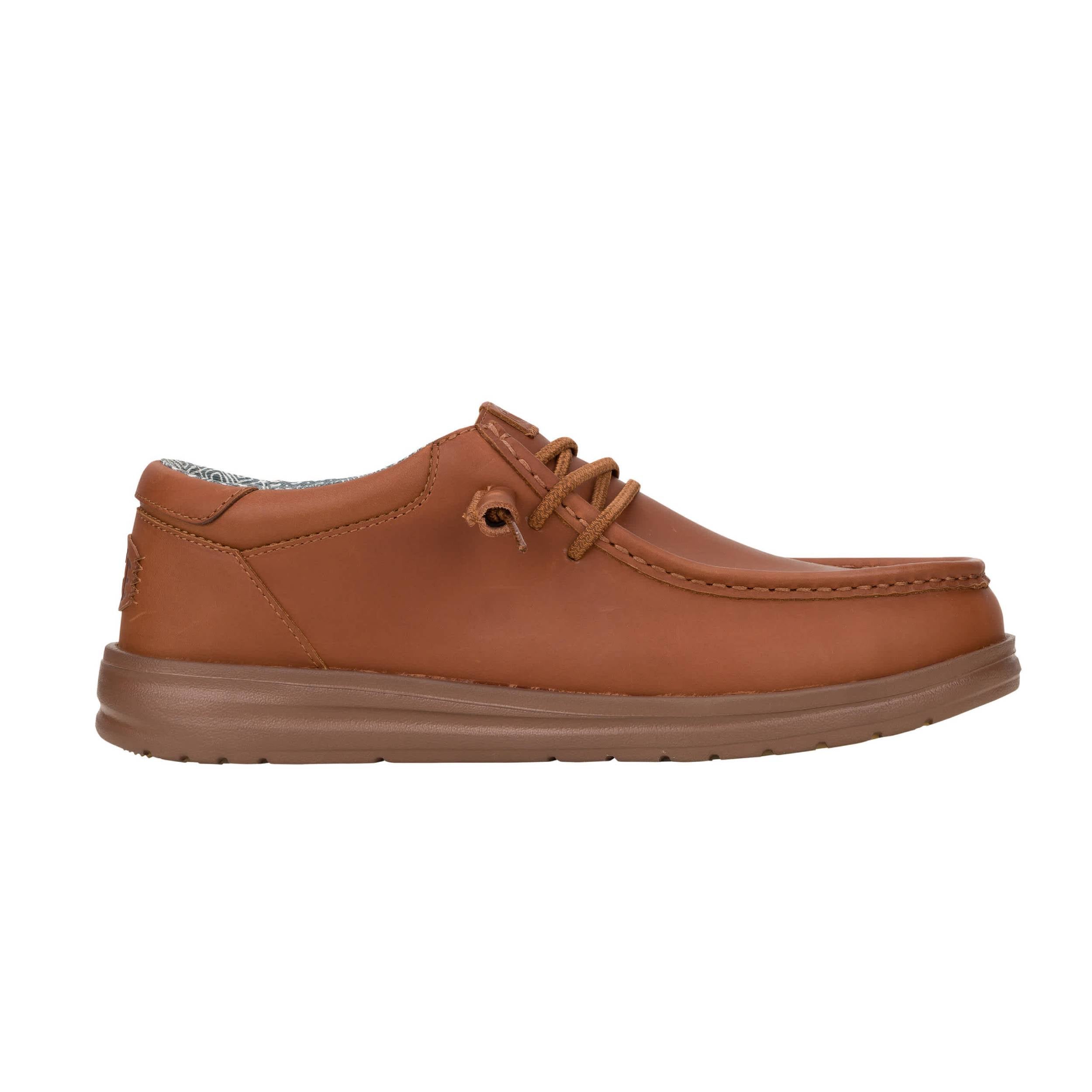 Vintage Tan Leather Minimalist Artisan Crafted Comfort Moc Shoes