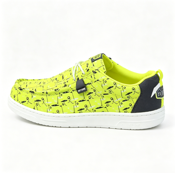 Golf Print Breathable Casual Loafers