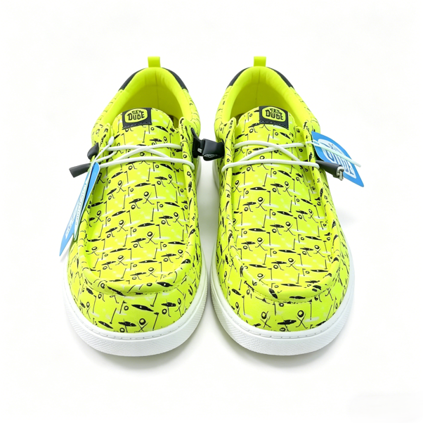 Golf Print Breathable Casual Loafers