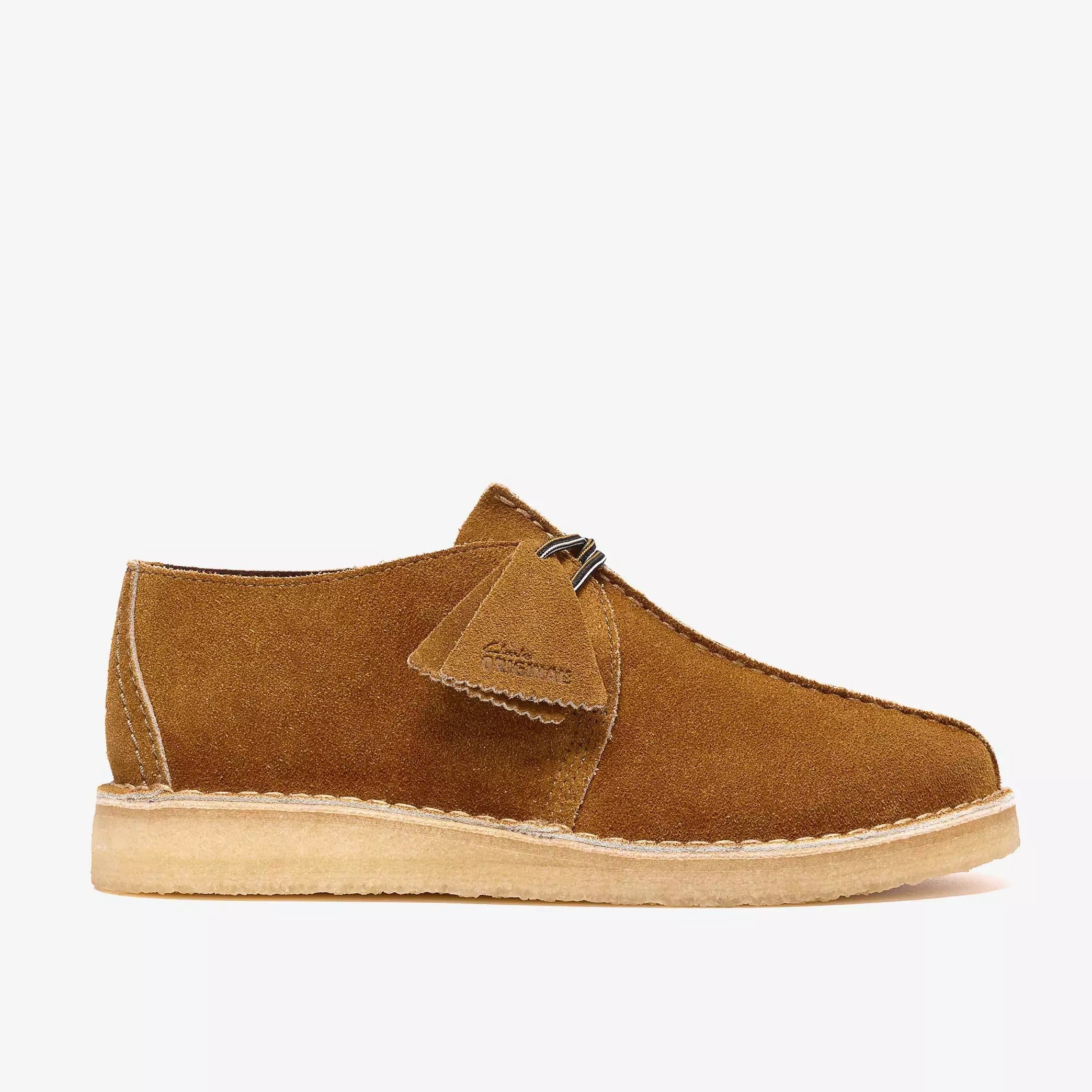 Clarks Originals Men's Desert Trek Oak Hairy Suede shoes