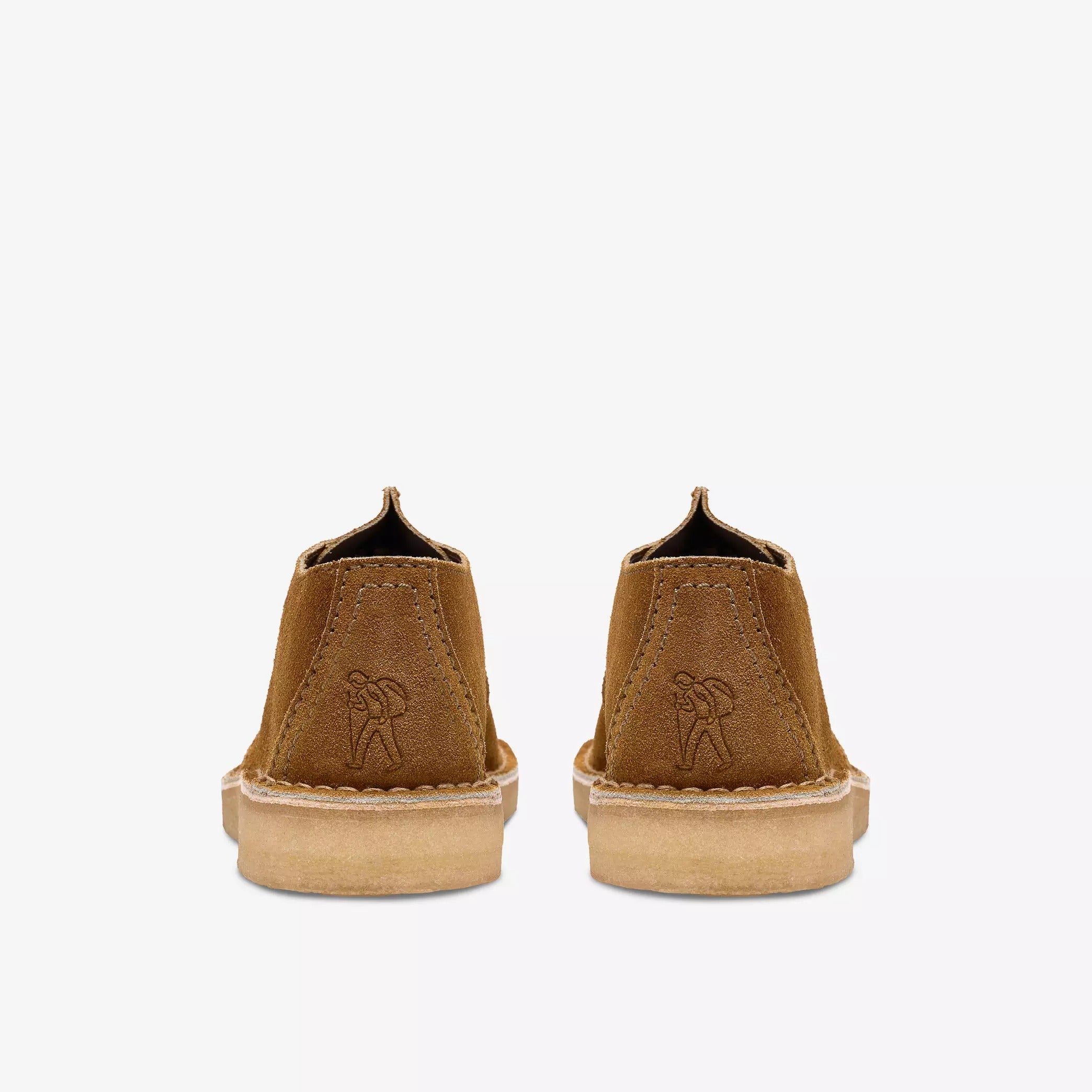 Clarks Originals Men's Desert Trek Oak Hairy Suede shoes