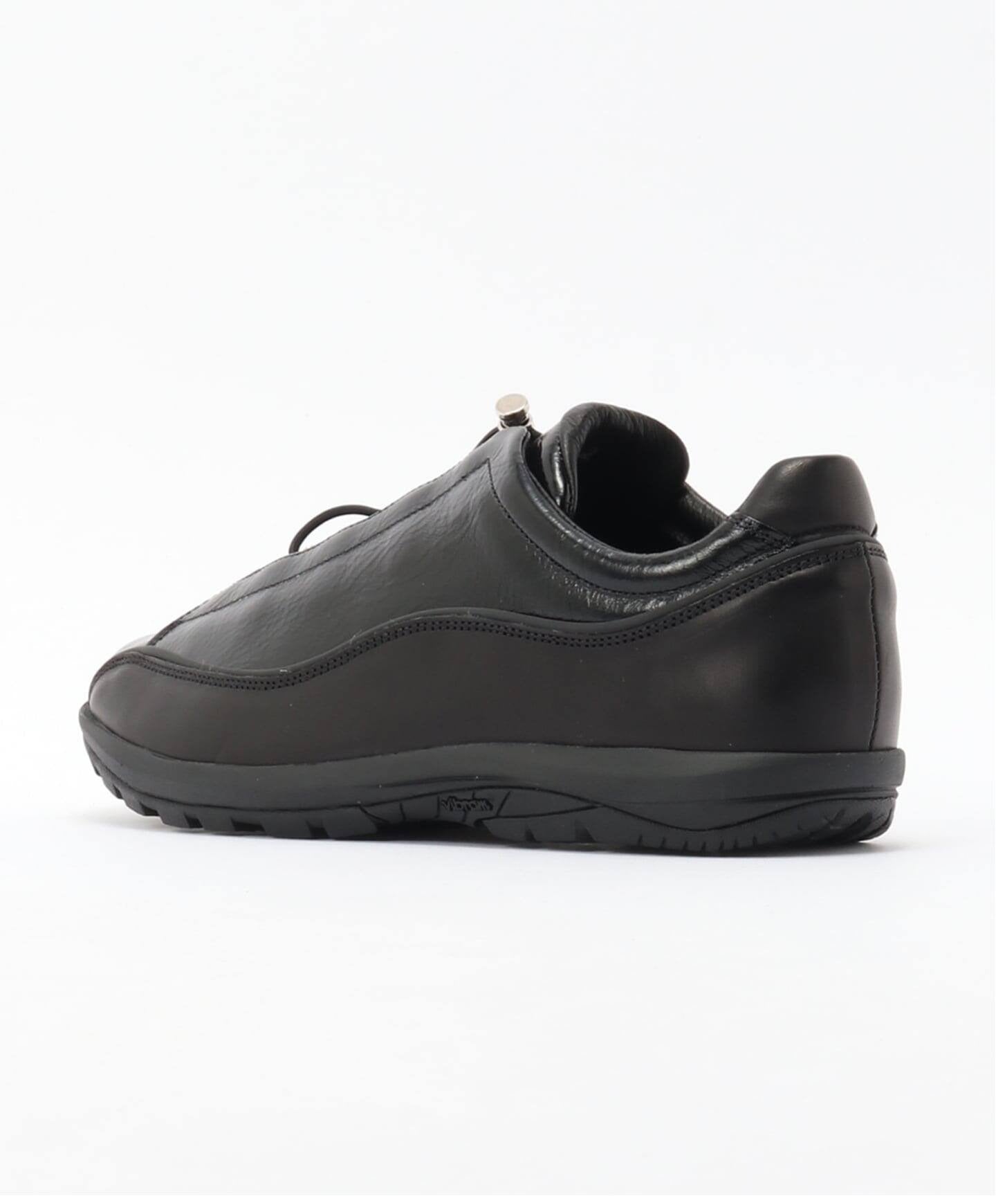 Crackled Leather Licata Sneakers