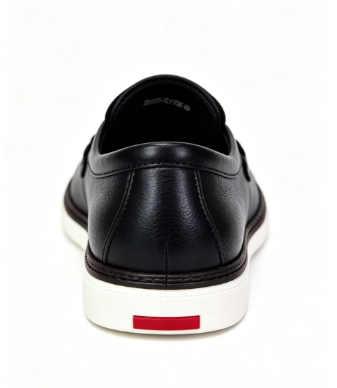 Full-Grain Leather Casual Loafers