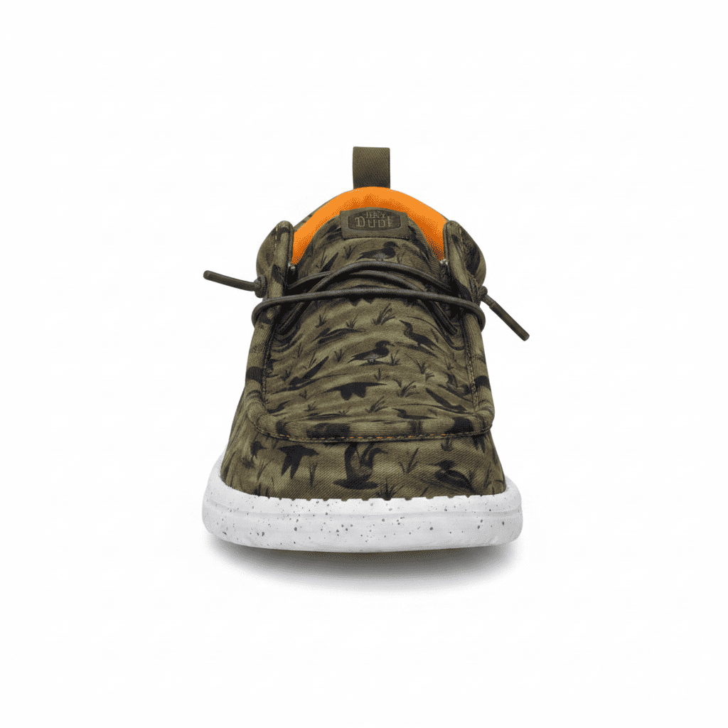 Wally Funk Duck Print Casual Shoes