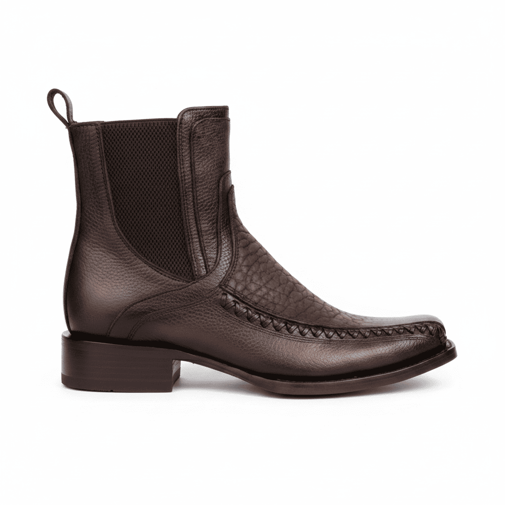 Rancho Pebbled Grain Chelsea Boot