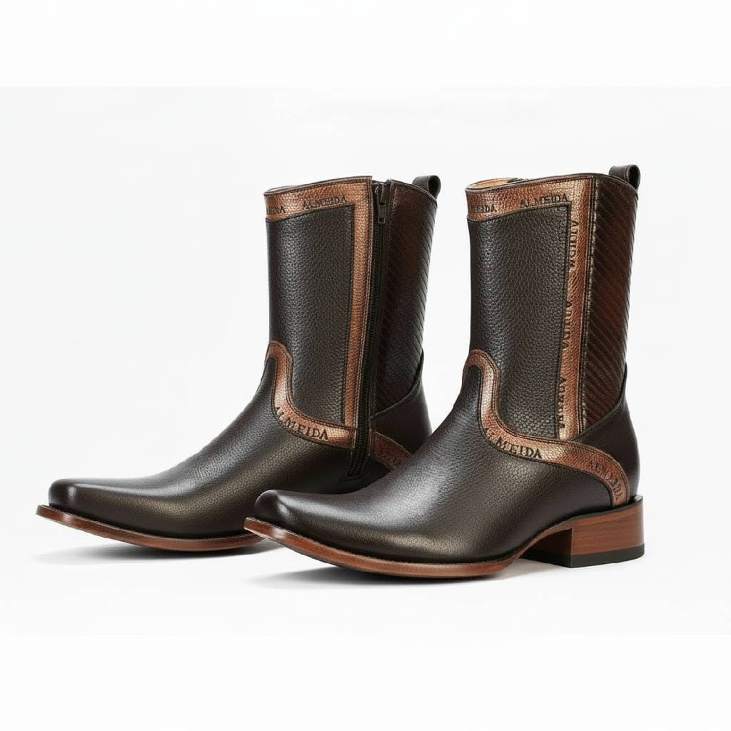 Signature Zip Western Boot