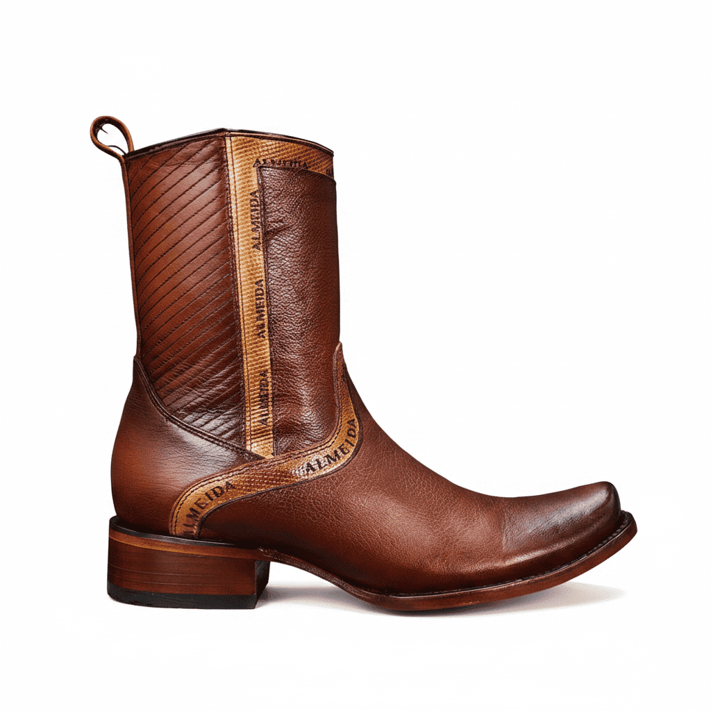 Signature Zip Western Boot
