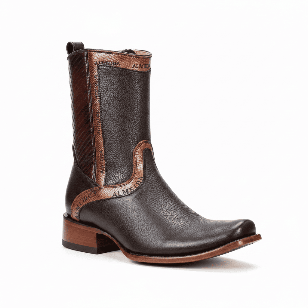 Signature Zip Western Boot