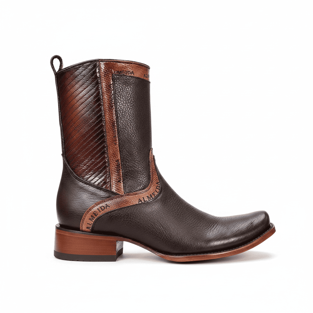 Signature Zip Western Boot