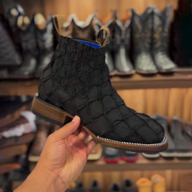 Men's Retro Mesh Chelsea Ankle Boots