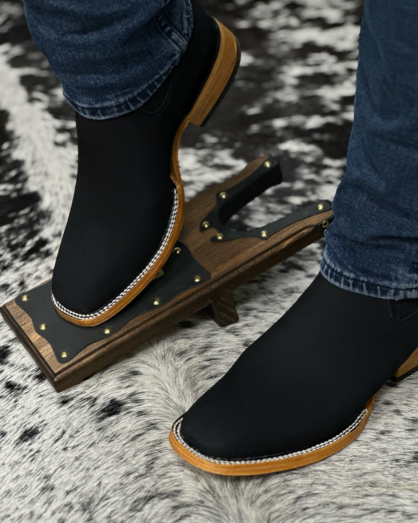 Men's Classic Handmade Boots-Black